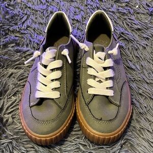 Blowfish Kids Sneakers with Cream Laces and Brown Soles